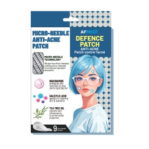 AIRFIT MEDI DEFENCE MICRO NEEDLE ANTI-ACNE PATCH W/SALICYLIC ACID & TEA TREE OIL - 9 PATCHES